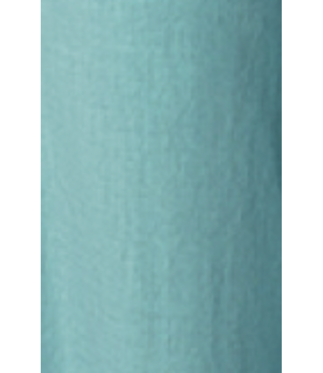 V-Neck Flared Linen Dress-available in crystal blue(see image)