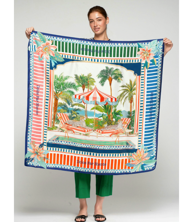 Silk "Far Niente" Scarf