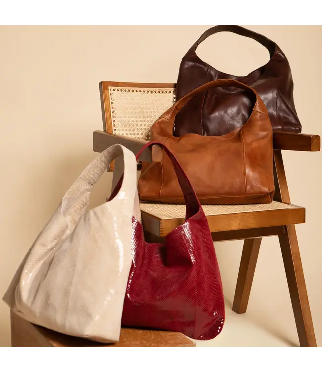 Lil Lindsey Full Grain Leather Bag-available in 2 colors