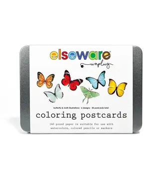 Eco-Kids Coloring Postcards-available in 2 prints