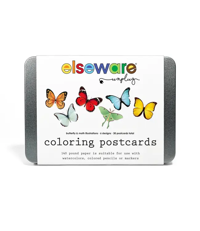 Eco-Kids Coloring Postcards-available in 2 prints