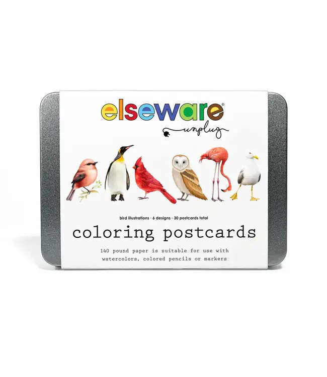 Eco-Kids Coloring Postcards-available in 2 prints