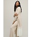 Colorblock Long Cardigan-Stone Multi