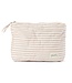 Mini On the Go Striped Pouch - Rose Pink