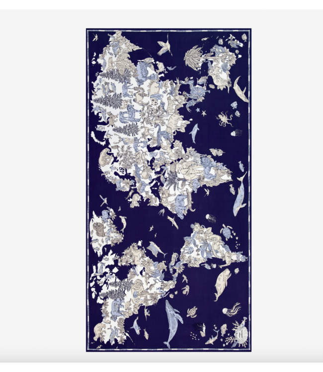 Atlas Cotton/Silk Scarf-available in 2 colors