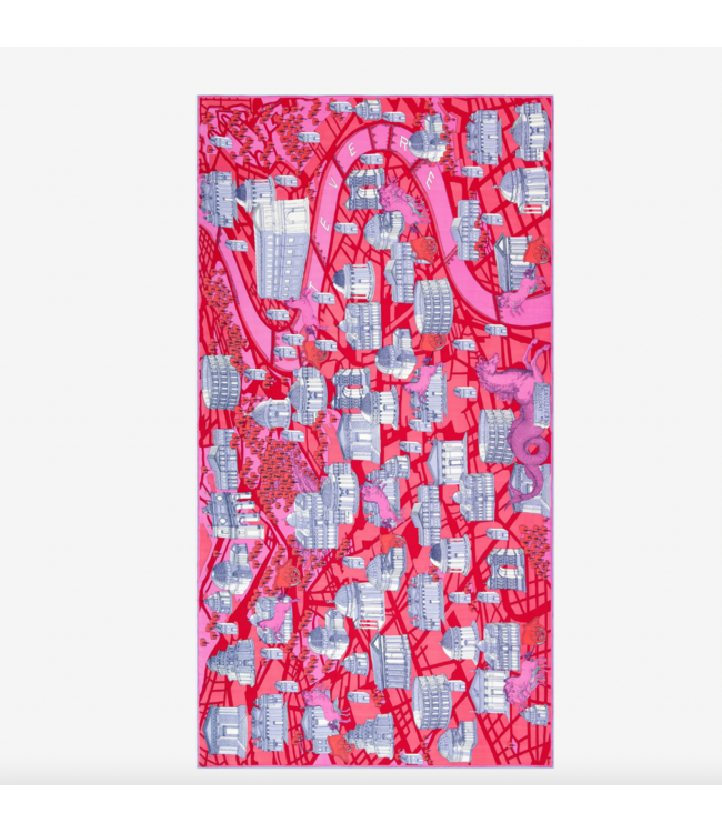 Rome Cotton/Silk Scarf