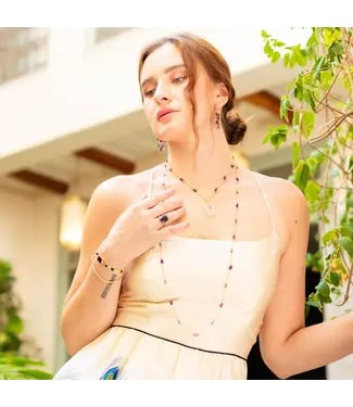 Mabel Chong Paula Long Amethyst Necklace