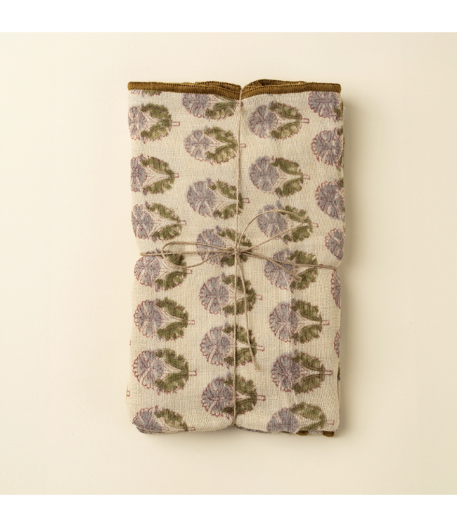 Block Print Napkins S/4-available in 2 prints