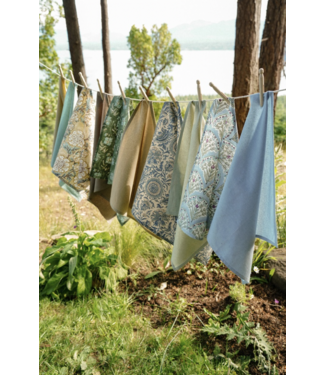 indaba Block Print Cotton Napkins S/4