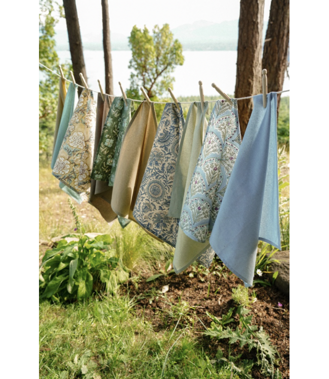 Block Print Napkins S/4