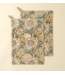 indaba Block Print Tea Towels S/2