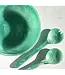 Gibb & Daan Wavy Resin Salad Bowl w Servers