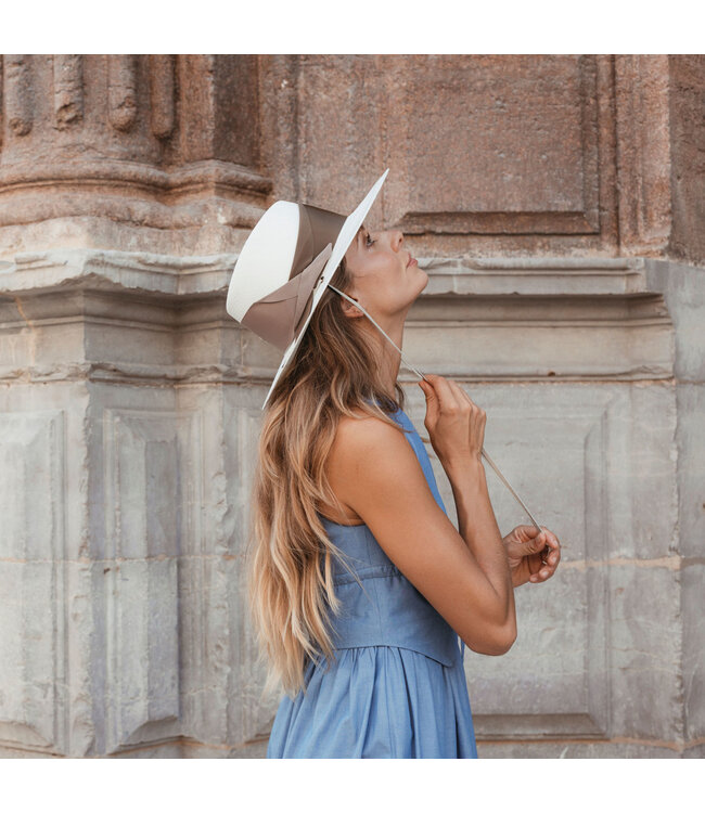 Straw Field Gardenia Hat-available in 2 colors ways