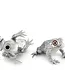 Pewter Toad Salt and Pepper