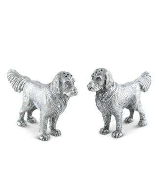 Pewter Salt and Pepper  Retrievers