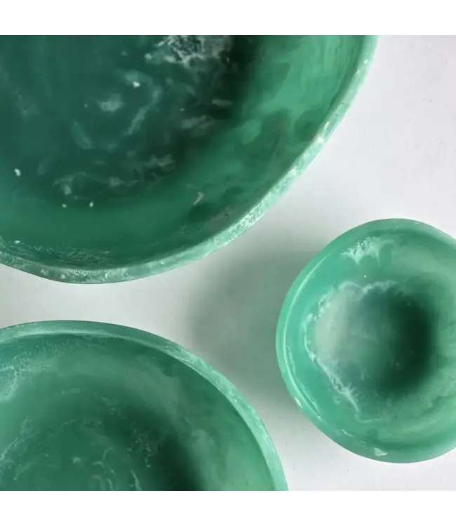 Wavy Resin Bowls Set of 3