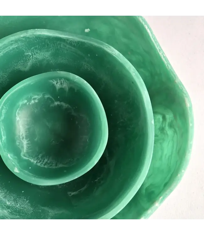 Wavy Resin Bowls Set of 3