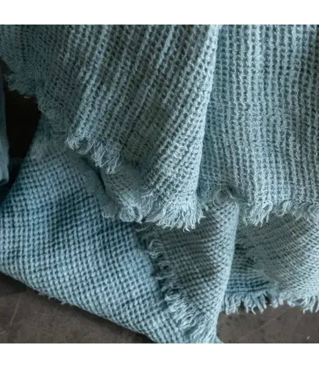 Linen Throw with Fringes-available in 3 colors