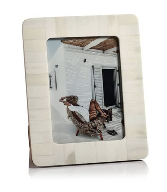 Cote d'Ivoire White Bone Inlay 5x7 Frame