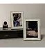Natural and Bleached White Bone Frame-4X6