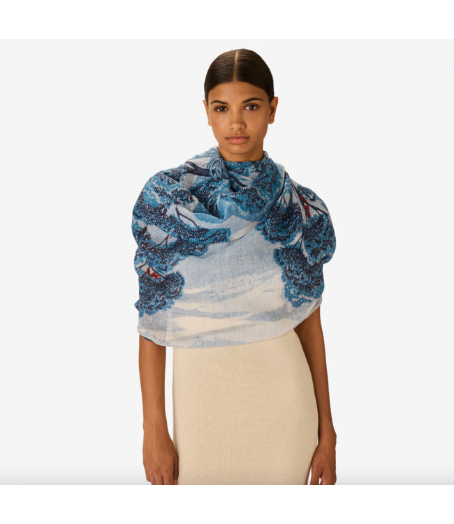 Ambroise Linen/Cotton Scarf-available in 2 colors