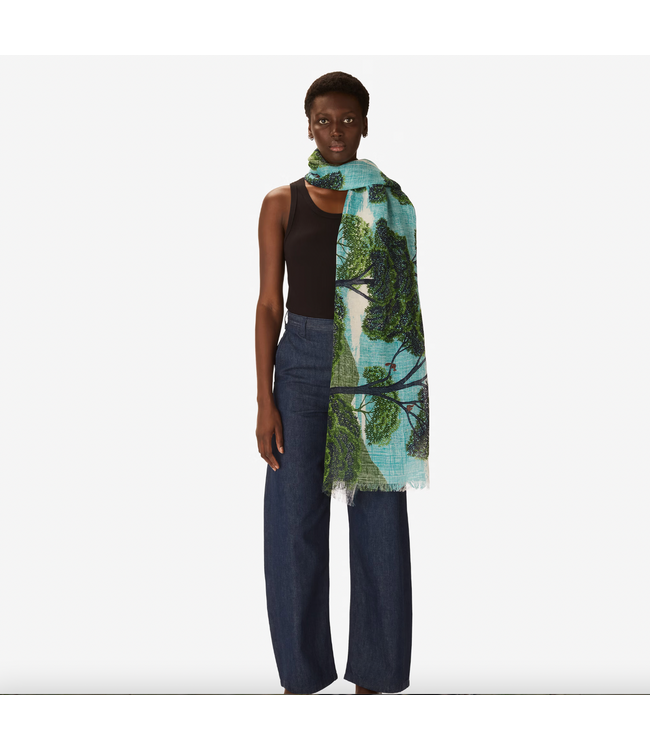 Ambroise Linen/Cotton Scarf-available in 2 colors