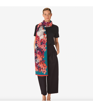 Inoui Editions Bestiaire Cotton/Silk Scarf