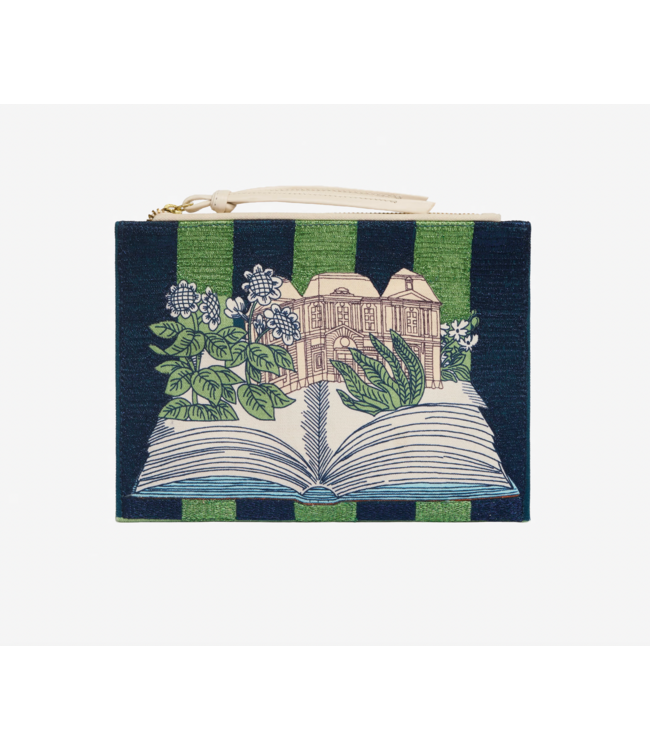 Embroidered Pouch Paris