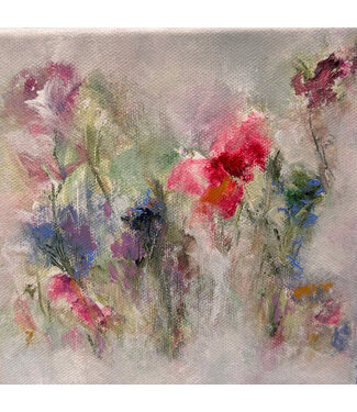 Patti Kane Patti Kane "Garden Muse" 6X6 Painting