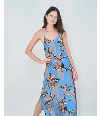 Las Surenas Bali Tiger Ocean Dress