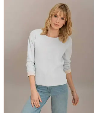 Reversible Cashmere/Cotton Crewneck Sweater - available in 2 colors