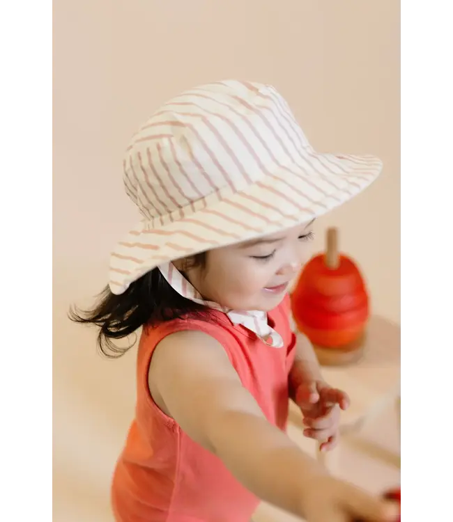 Pehr Stripes Away Bucket Hat - 6-12mos.