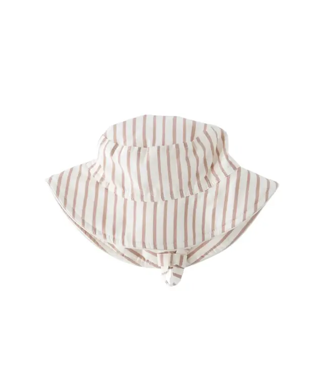 Stripes Away Bucket Hat - 6-12mos.-available in 2 colors