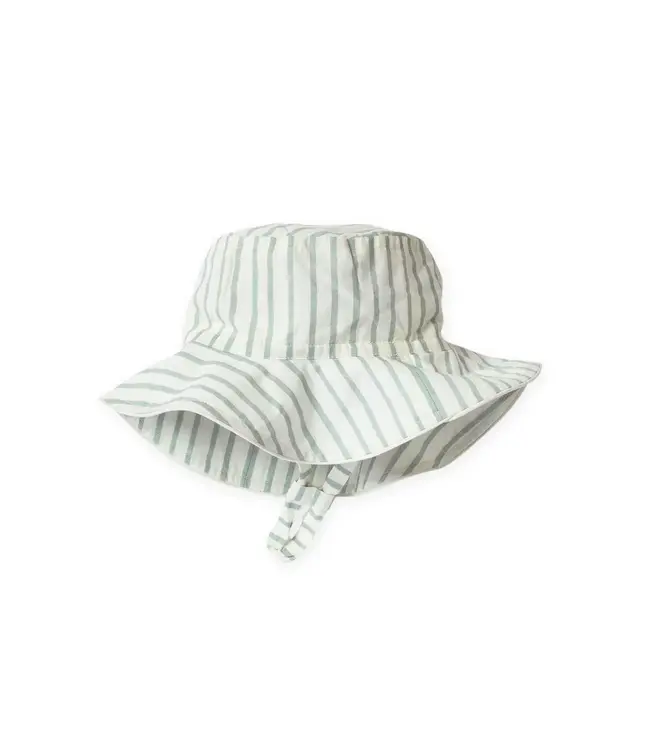 Stripes Away Bucket Hat - 6-12mos.-available in 2 colors