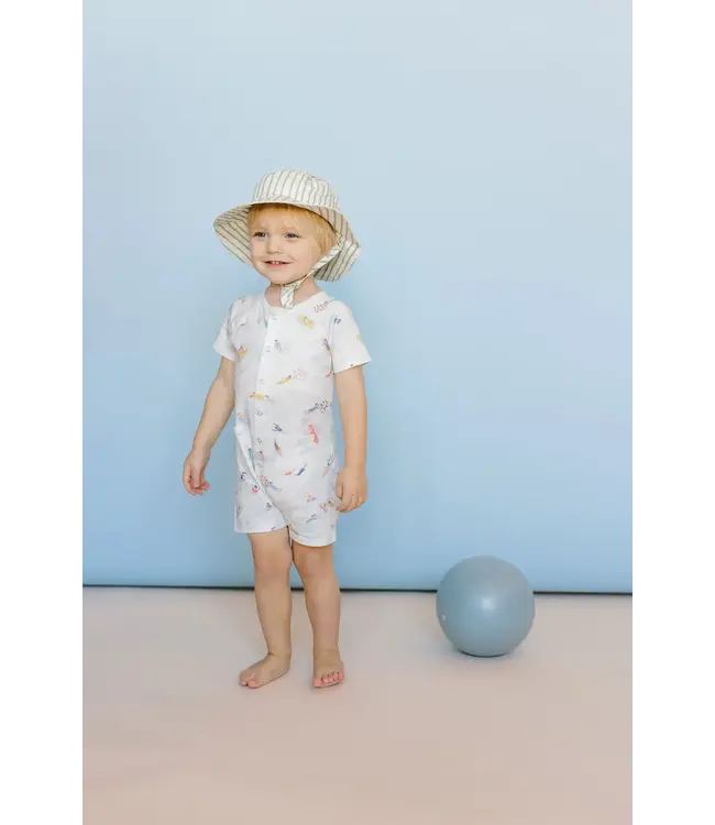 Pehr Stripes Away Bucket Hat - 6-12mos.