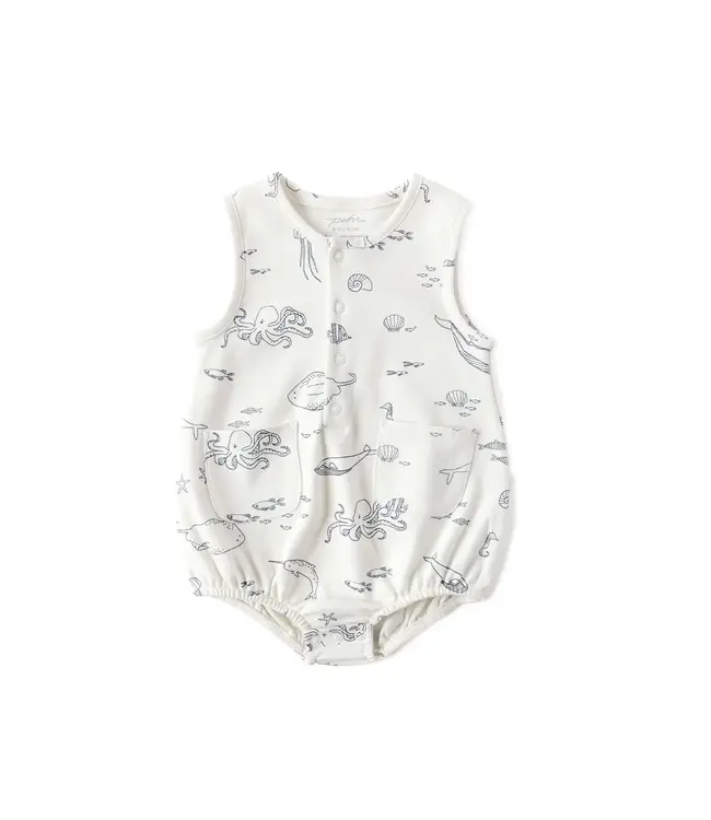 Pehr Sleeveless One-Piece in Set Sail