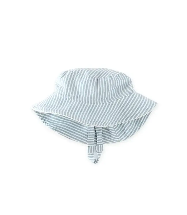 Pehr Seersucker Bucket Hat 6-12 mos.