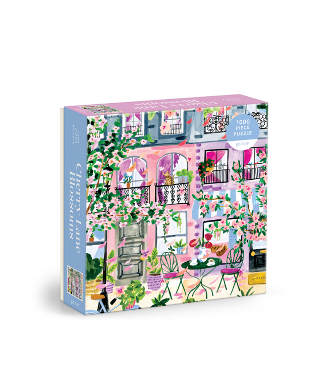 Cherry Lane Blossoms 1000 Pc Puzzle