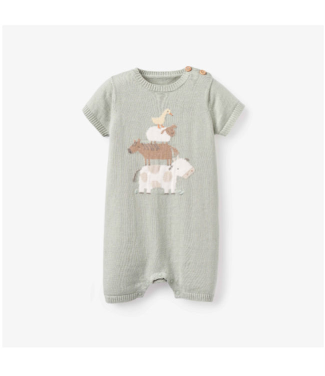 Cotton Knit On the Farm Shortall
