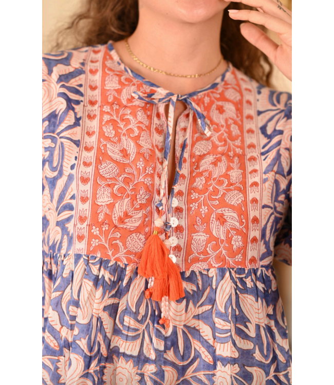 Melia Cotton Top Purple Haze