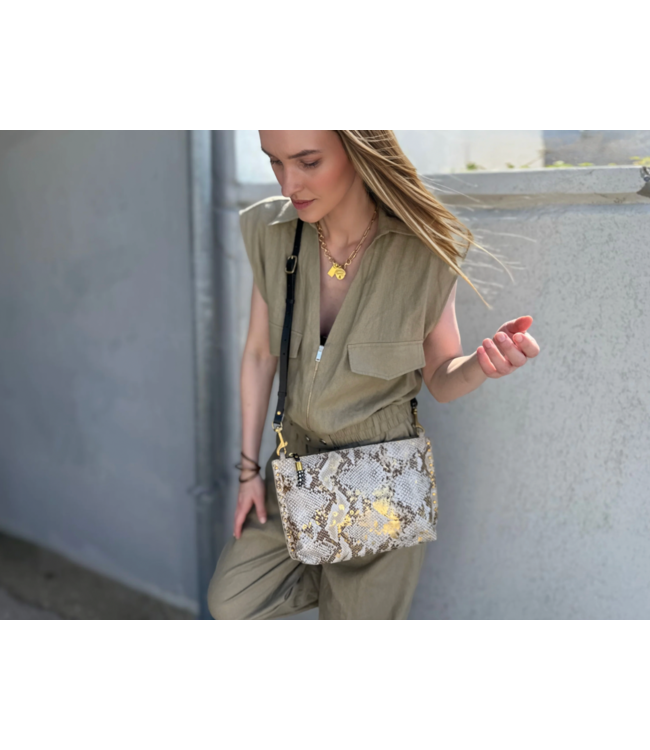 Mabel Cobra Crossbody/Clutch