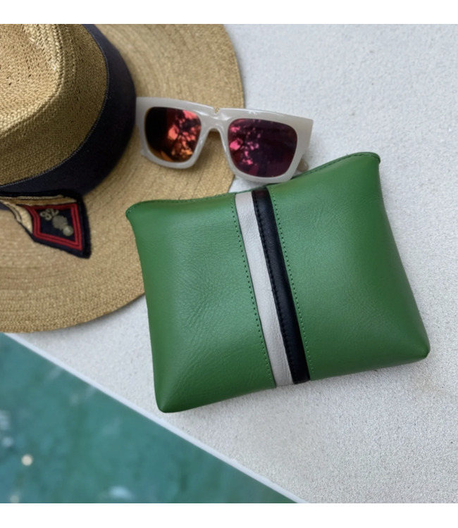 Small Fold Leather Pouch-available in 2 colors
