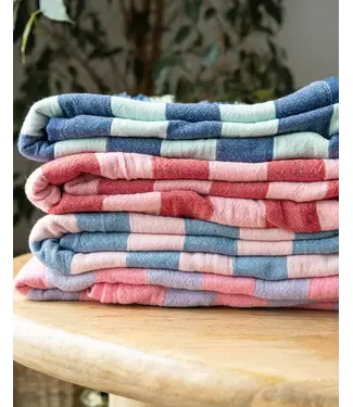 Olive & Loom Cotton Cabana Stripe Beach Towel-available in 3 colors