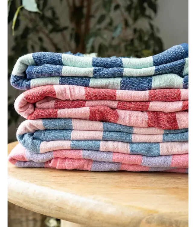 Cotton Cabana Stripe Beach Towel-available in 3 colors