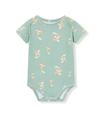 Swimming Koi Organic Cotton One Piece