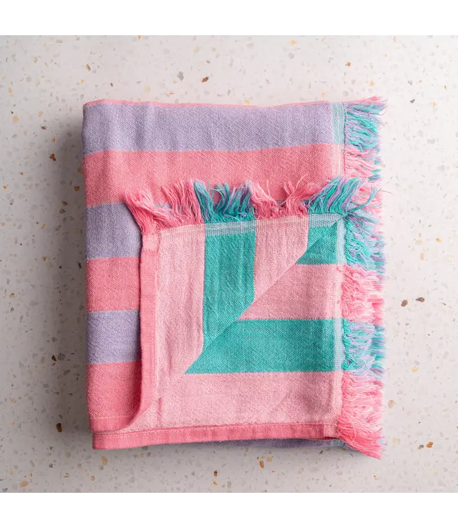 Cotton Cabana Stripe Beach Towel-available in 3 colors