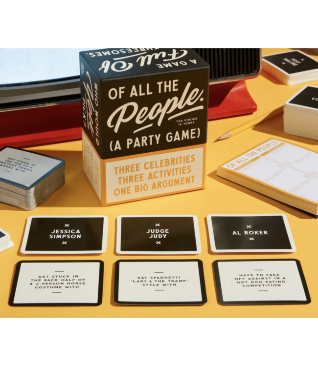 Of All the People Party Game