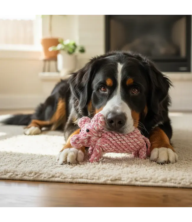 Piglet Cotton Rope Toy