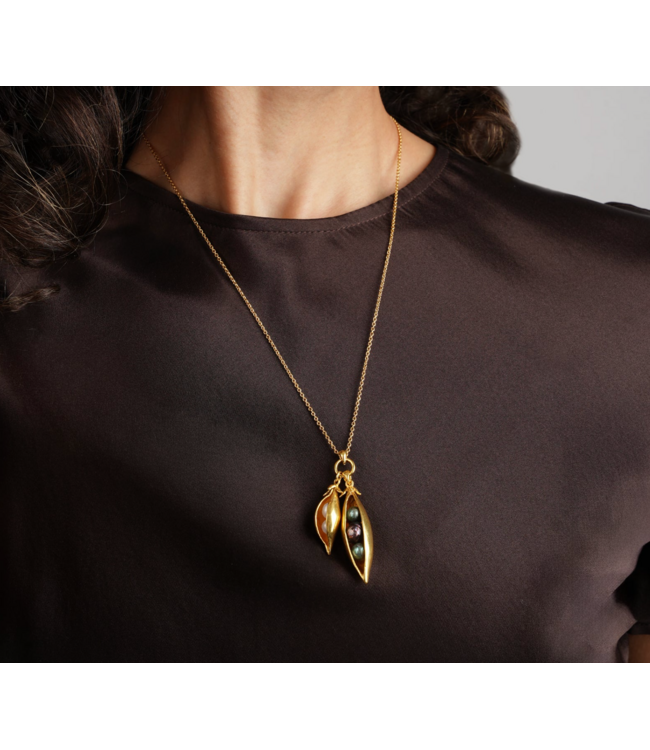 Chan Luu Peapod Duo Necklace