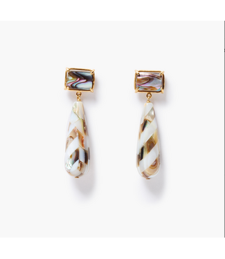 Balthazar Abalone Drop Earrings